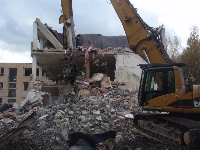 Demolice Vrchbělá