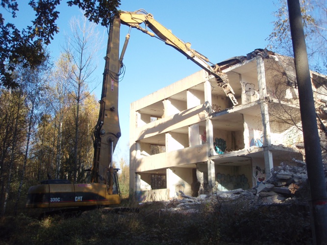 Demolice Vrchbělá